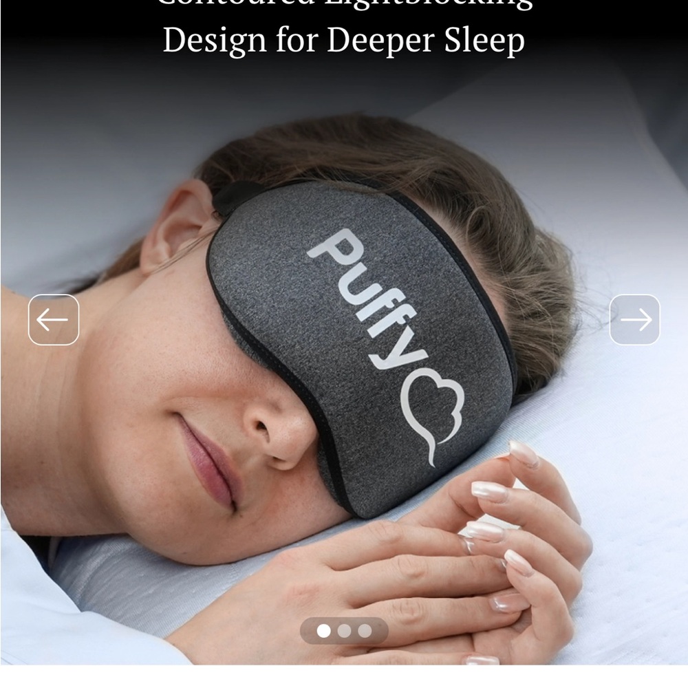 Brand New Puffy Sleep Mask